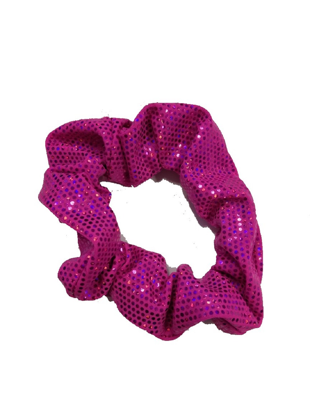 Wokkel hologram glitter roze