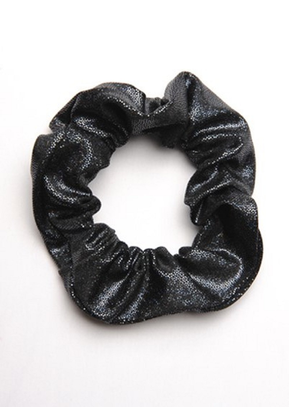 Haarwokkel wetlook metallic zwart