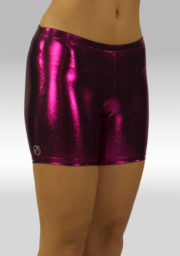 Legging kort aubergine